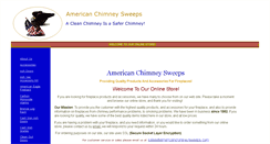 Desktop Screenshot of americanchimneysweeps.com
