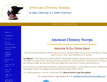 Tablet Screenshot of americanchimneysweeps.com